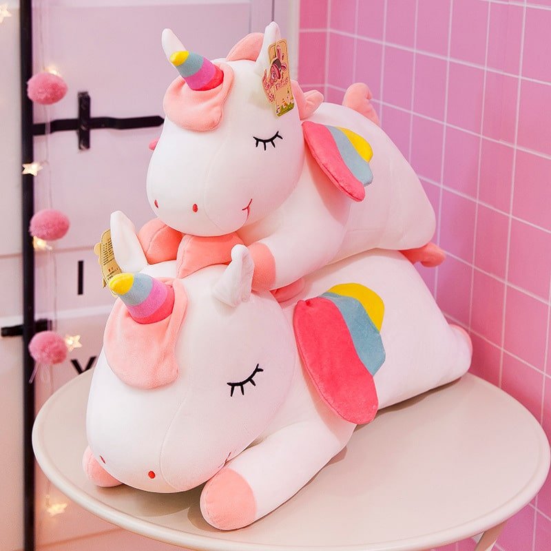 Soft Unicorn Plush Toy, Baby Kids Appease Sleeping Pillow Doll, Animal Stuffed Plush Toy, Birthday Gifts For Girls Children