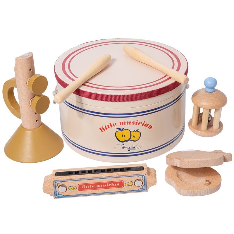 3.0 Pretend Play Musical Instrument Set