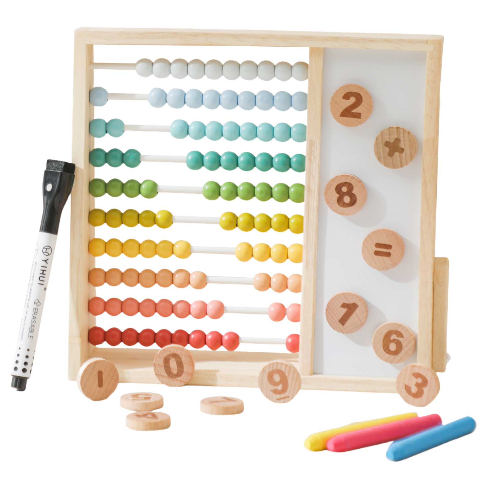 Wooden Abacus Learning Board