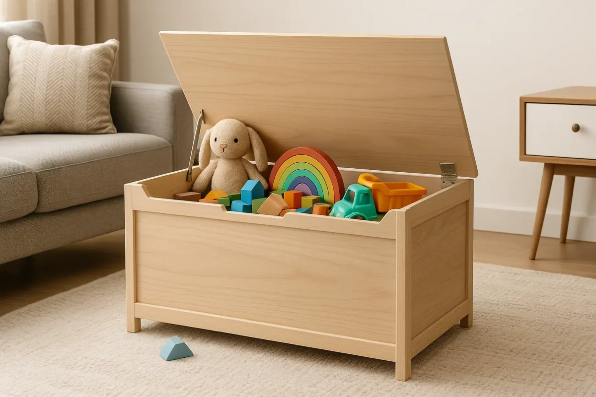 What to Look for When Buying a Toy Box for Your Living Room