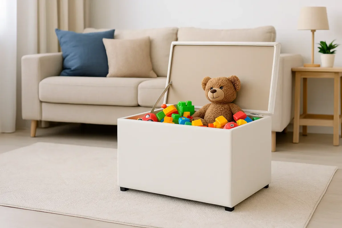 Why GibBox Leads the Way in Stylish Living Room Toy Storage